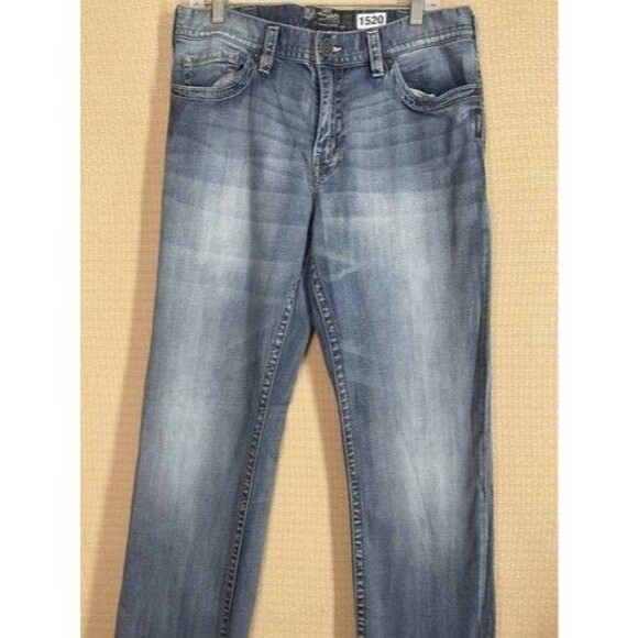 Silver Jeans Grayson Heritage Stretch Western Glove Works Jeans Men Size 34x34 - Picture 6 of 12